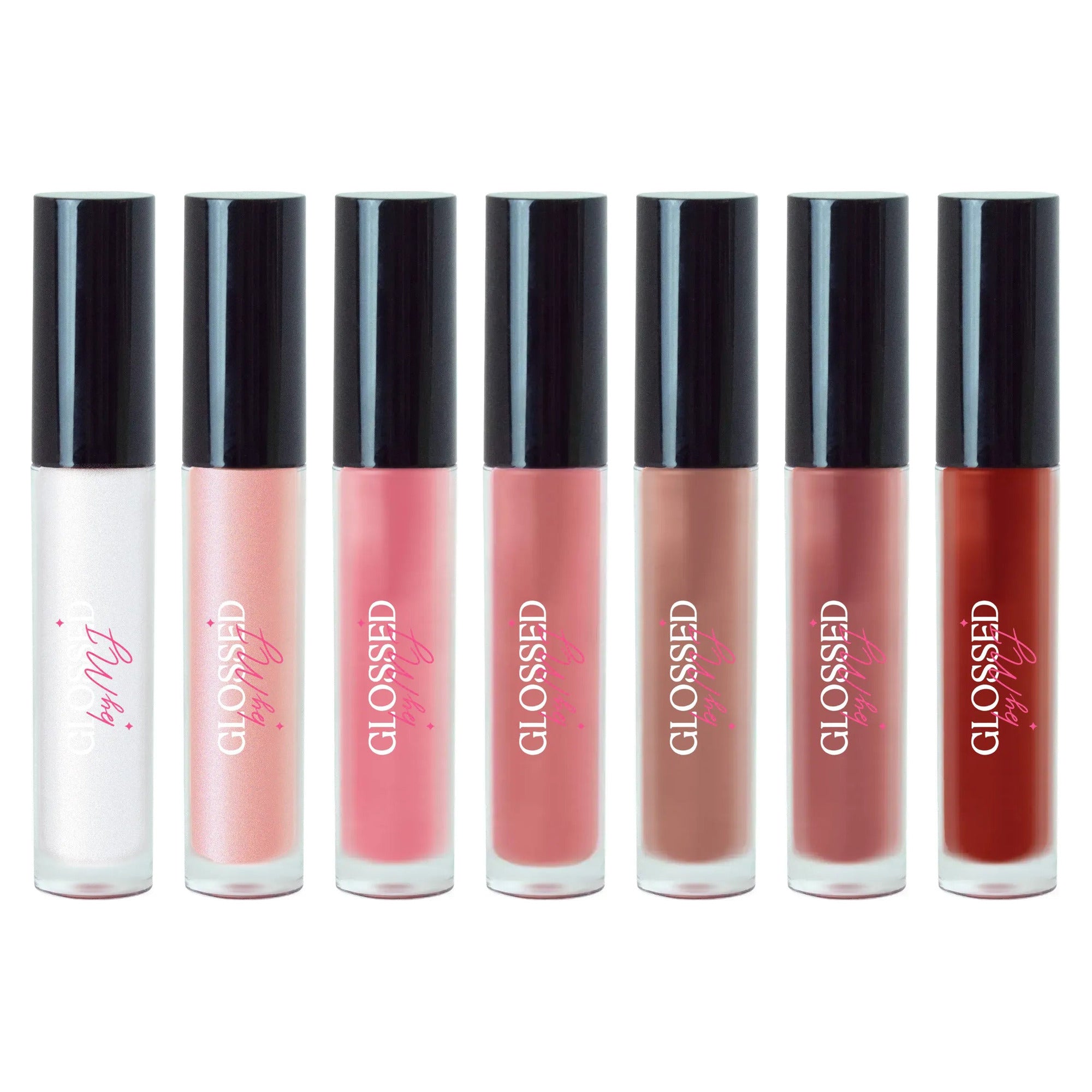 Glossed by MJ The Full Set — All 7 Lip Glosses